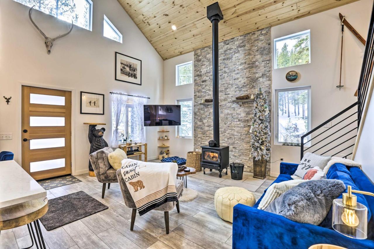 Modern Mtn Cabin Less Than 2 Mi To St Marys Glacier アイダホ・スプリングス エクステリア 写真