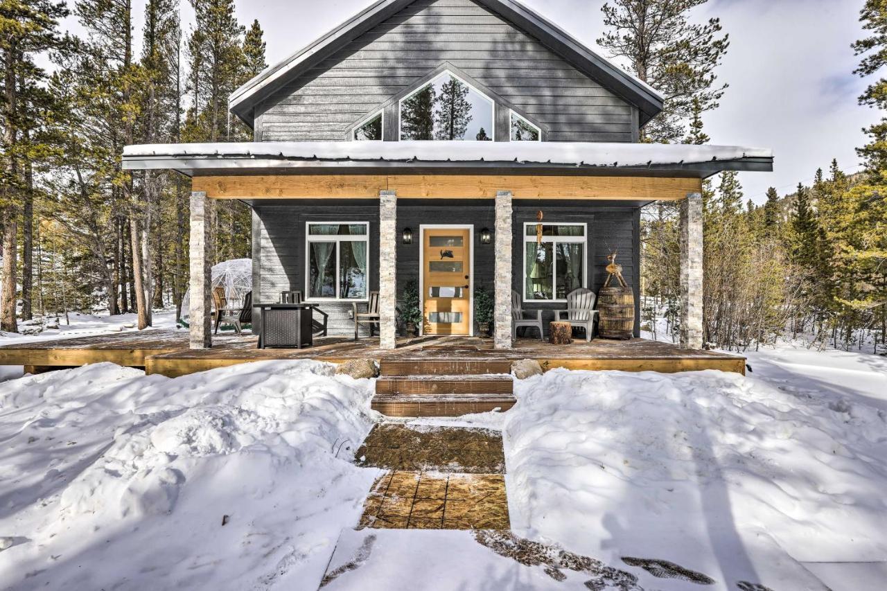 Modern Mtn Cabin Less Than 2 Mi To St Marys Glacier アイダホ・スプリングス エクステリア 写真